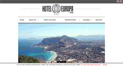 Desktop Screenshot of hoteleuropapalermo.it