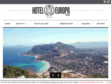 Tablet Screenshot of hoteleuropapalermo.it